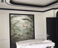 Tranh Dán Tường- chung cư An Bình